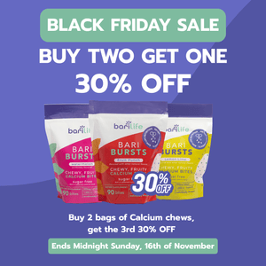 Bariatric Calcium Chews - BariBurst