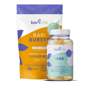 BariLife BARI BURSTS & Just One Bariatric Vitamins Duo