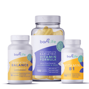 Bariatric pre-op starter kit with vitamin tablets