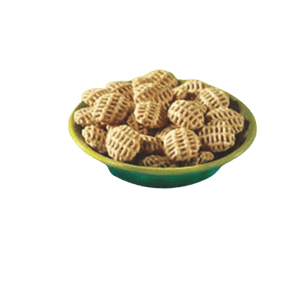 Delicious protein chips in a green bowl, perfect for a healthy snack or post-workout boost.