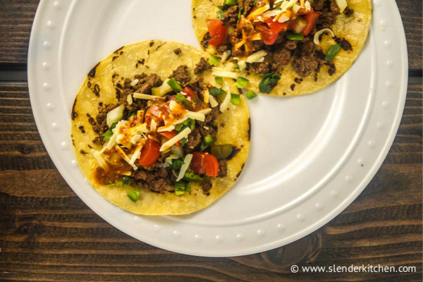 Bariatric meals - Healthy Beef Tacos