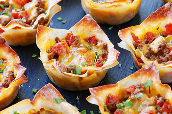 Bariatric Recipes - Crunch Taco Cups