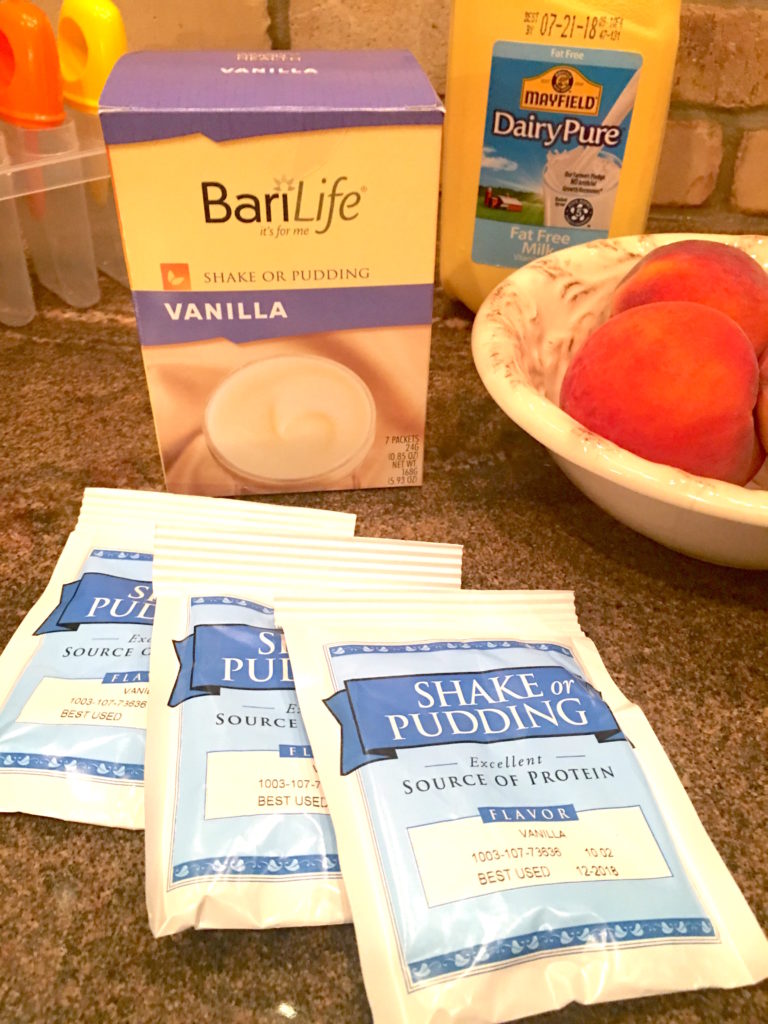 Bari Life’s Peaches and Cream Protein Popsicles - Bari Life