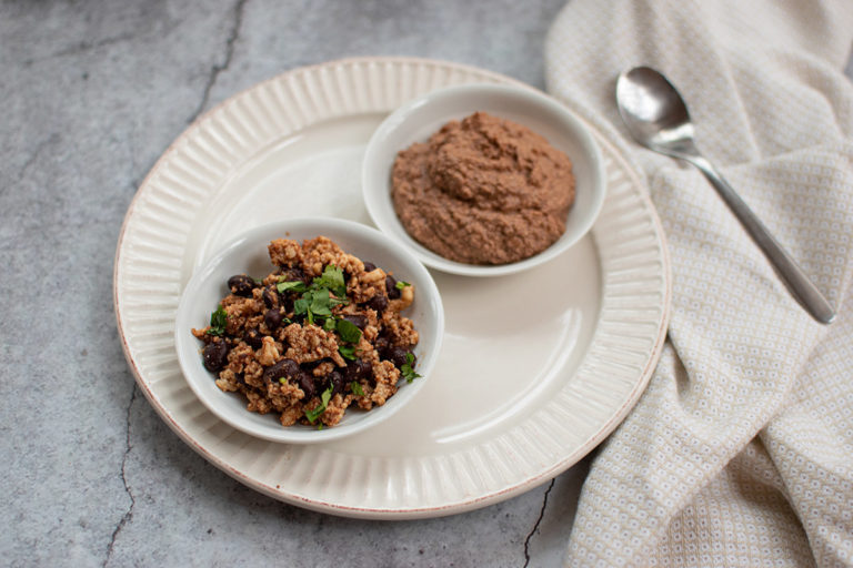 Chicken & Black Bean Mole Puree