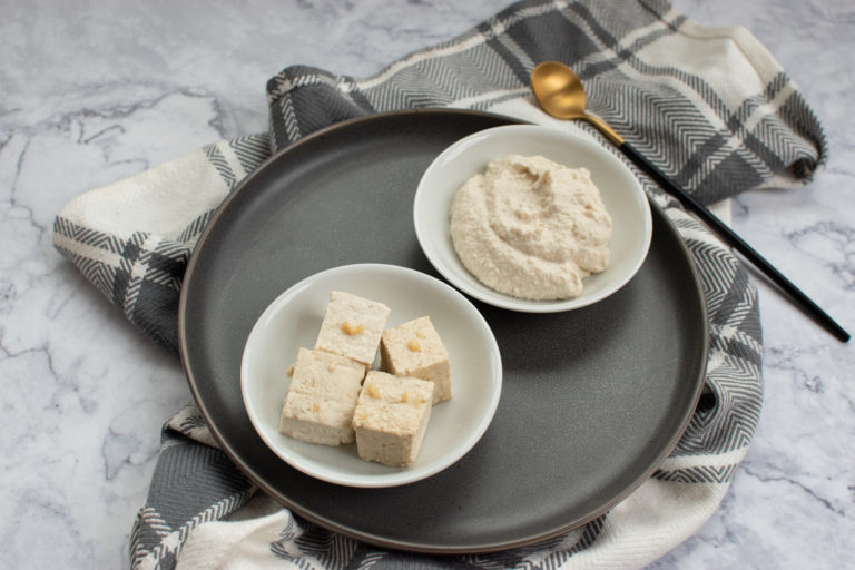 Ginger Garlic Tofu Puree