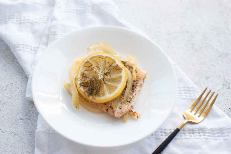 Salmon & Fennel en Papillote