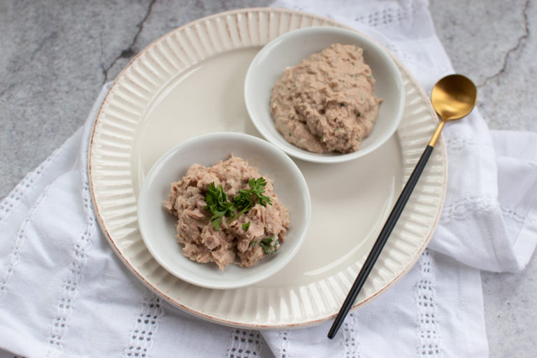 Sesame Tuna Salad Puree