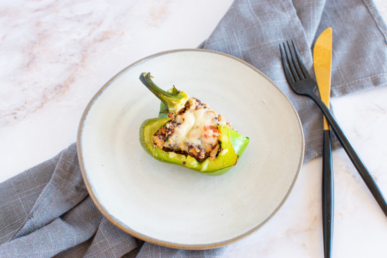 Southwestern Turkey Stuffed Peppers