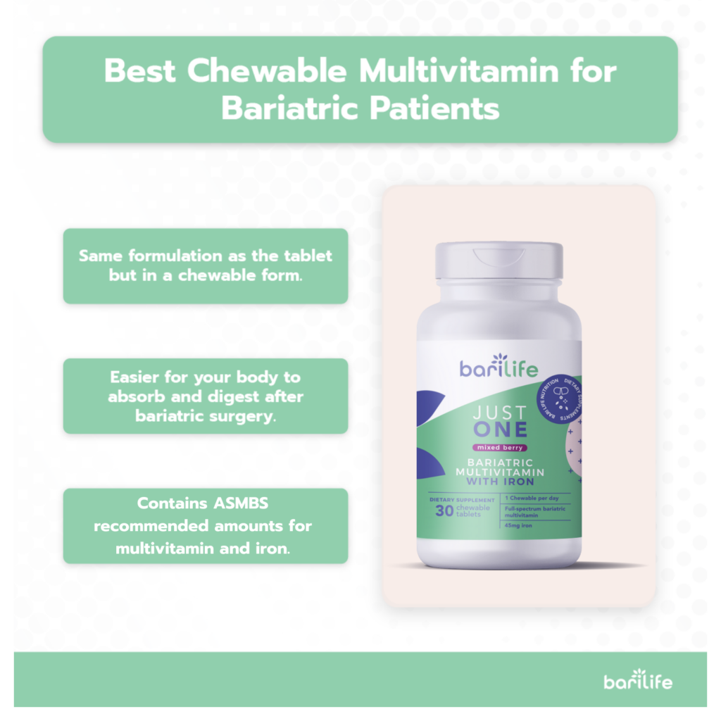 best bariatric chewable multivitamin