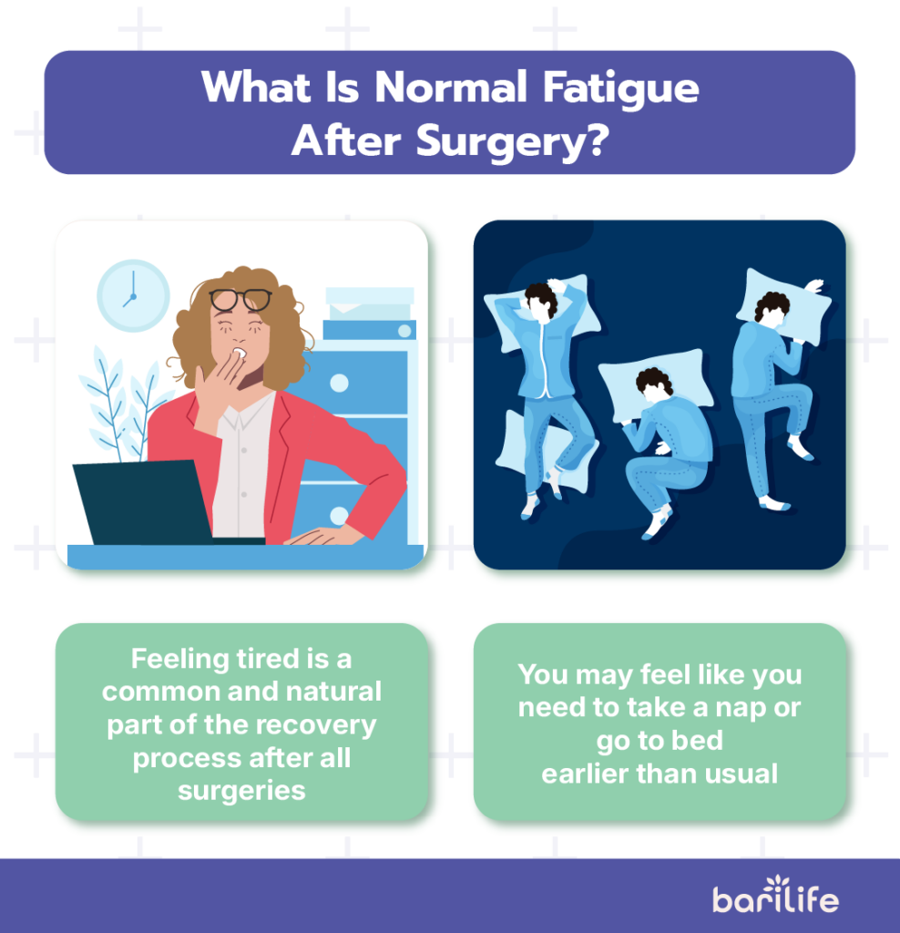 fatigue after bariatric surgery