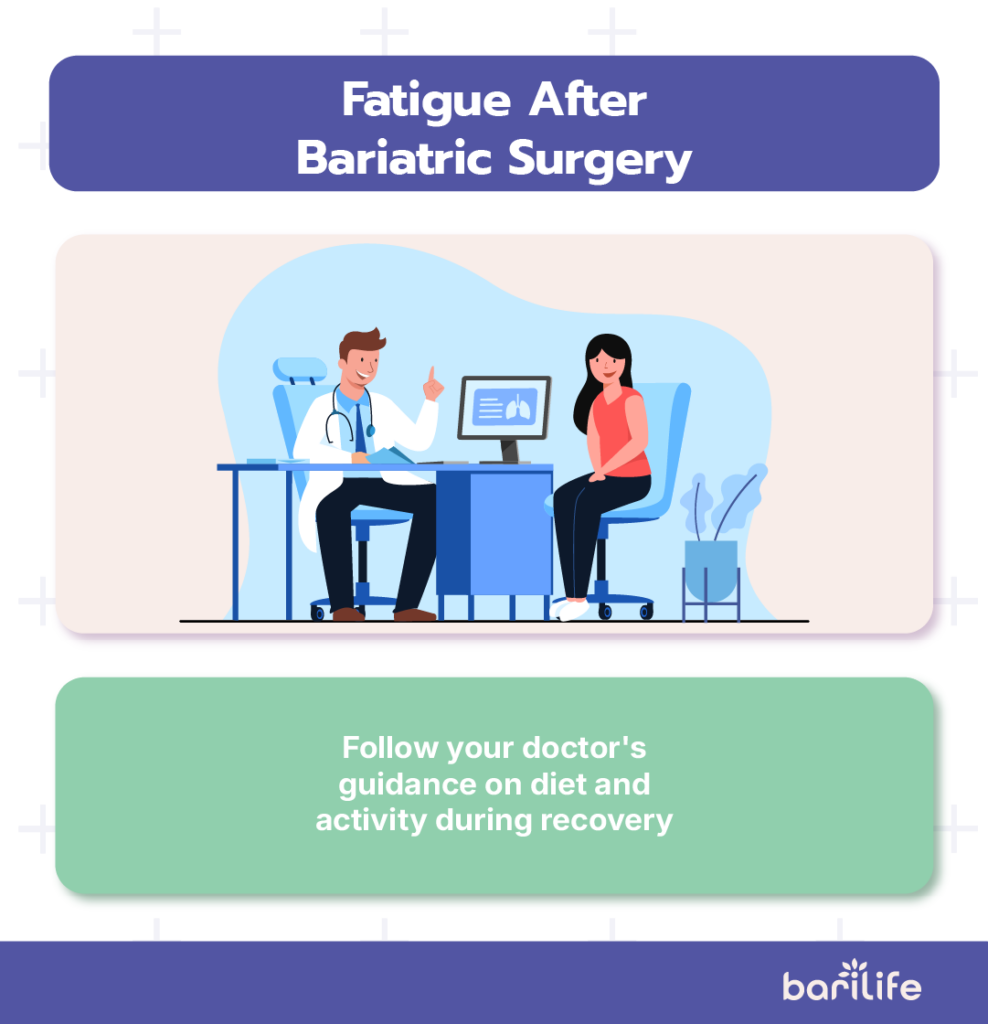 feeling weak after bariatric surgery