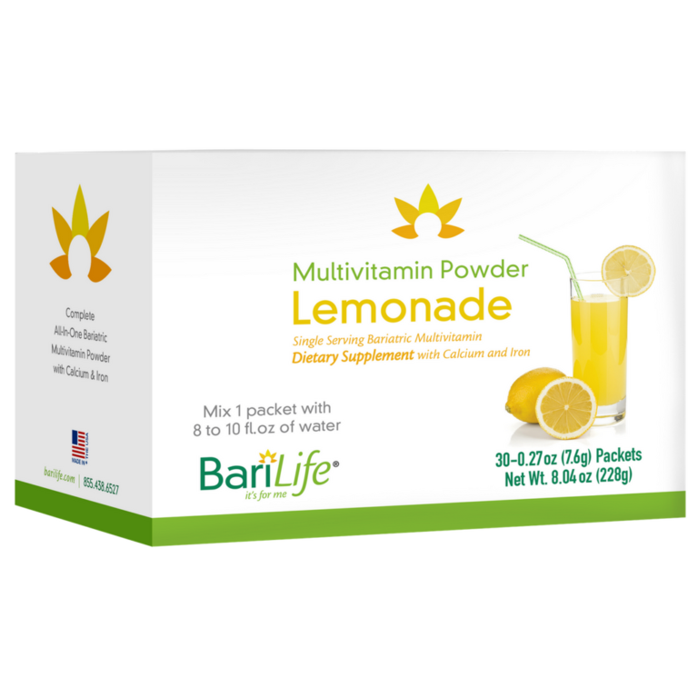 Bariatric Multivitamin Powder Packets – Lemonade